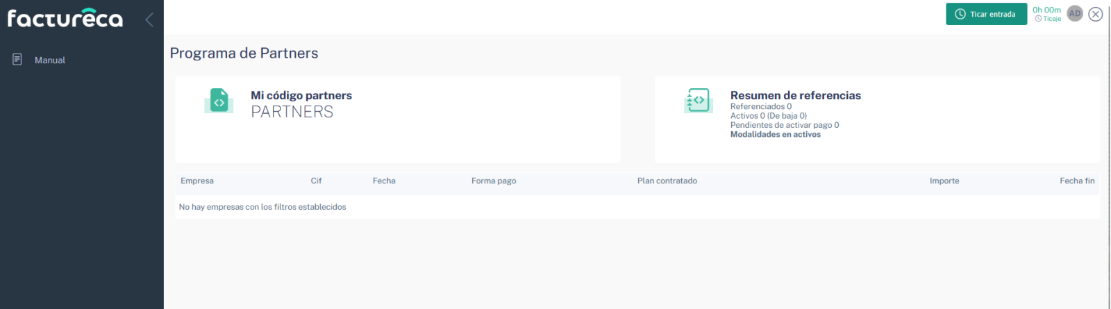 factureca panel partners home