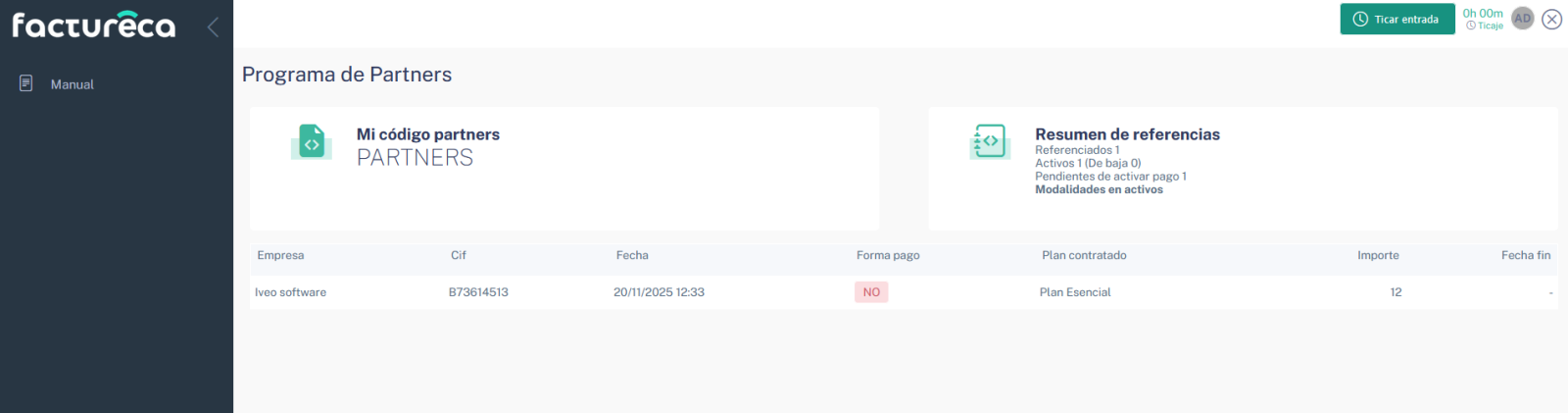 factureca panel partners home